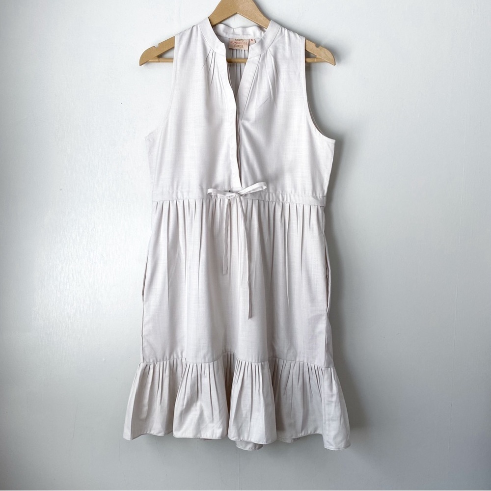 Rungolee Reese 100%  Cotton Sleeveless Dress Sand Cloud Small
